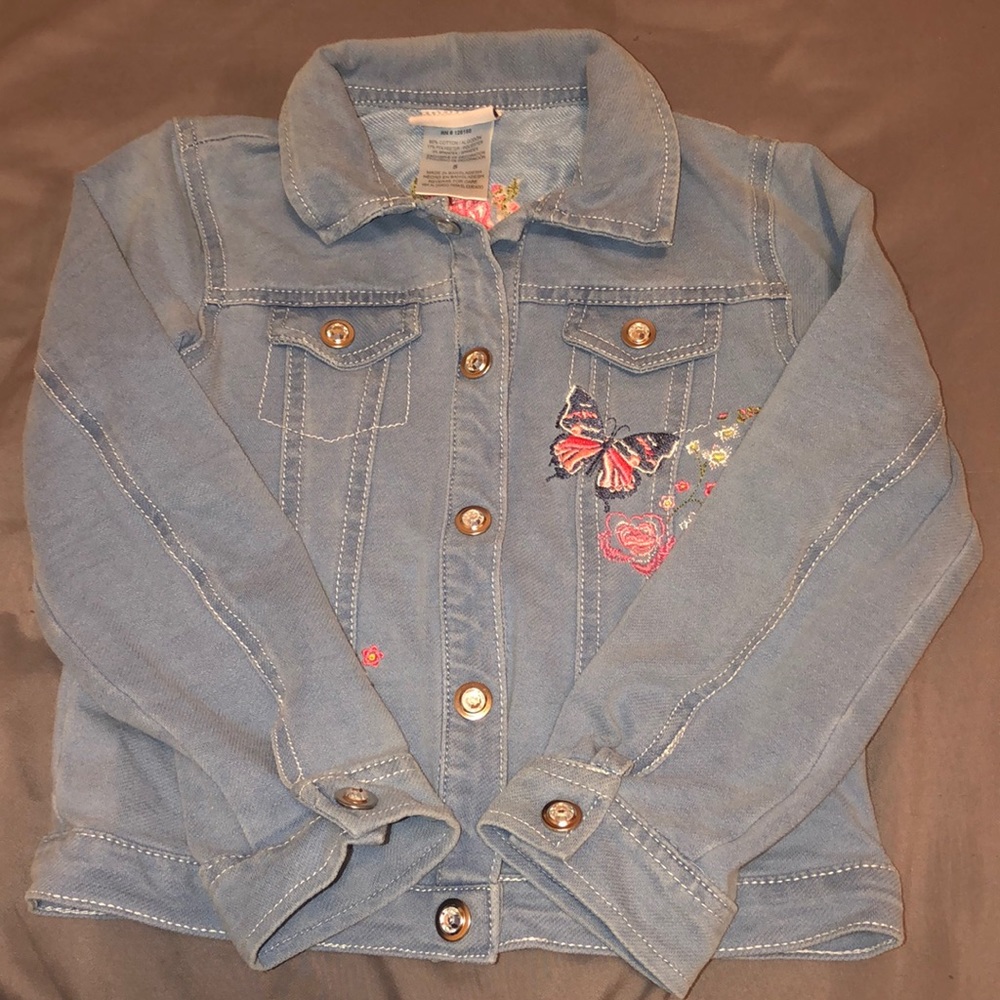 Little girls jean jacket size 5